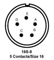 MS3106E16S-8PY 