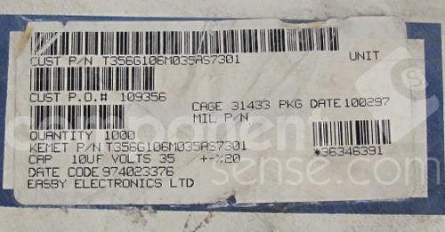 T356G106M035AS7301 