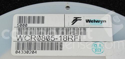 WCR0805-18RFI 